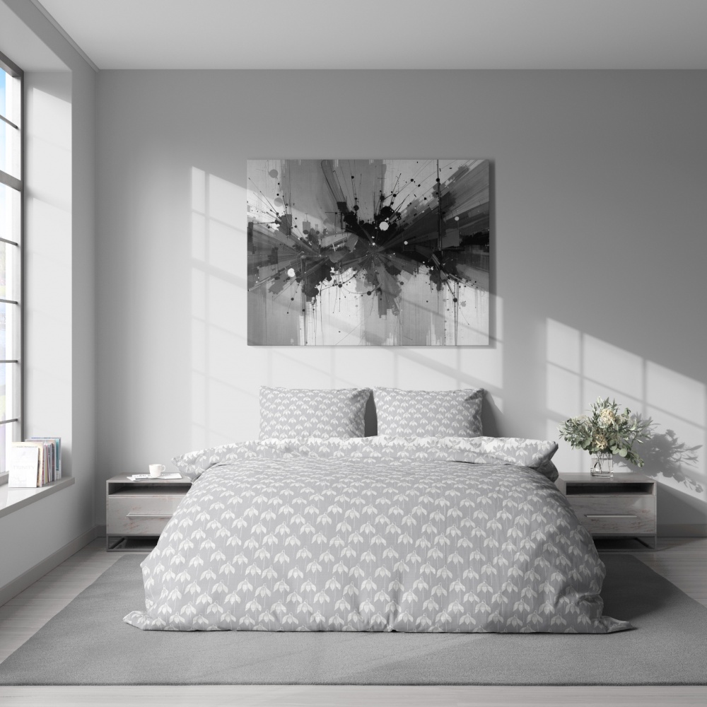 Комплект постельного белья 2.0 PAT FLOWER мультиколор Luna