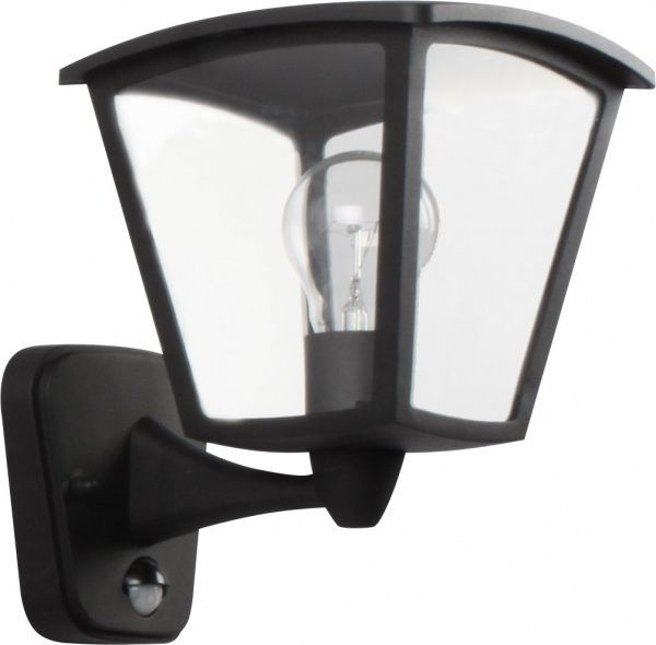 Светильник уличный настенный Blitz с датчиком движения E27 60 Вт IP44 черный 2056-11 