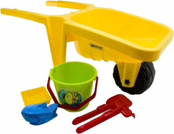 Візок для піску Wader Гігант з набором 74810