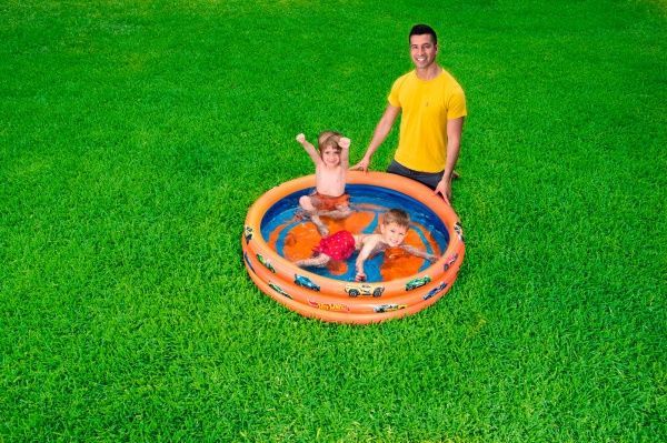 Бассейн надувной Bestway Hot Wheels