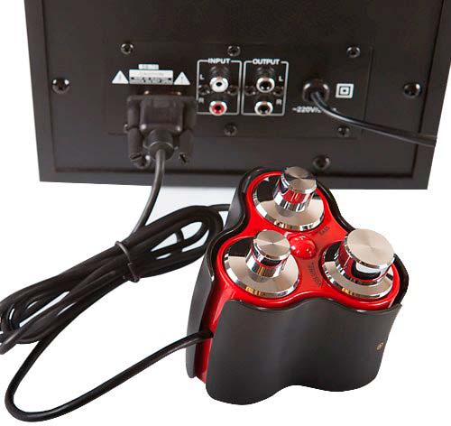 Акустична система Gemix SB-75 2.1 red/black 