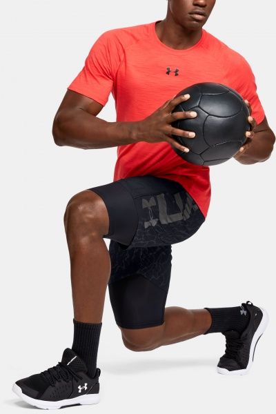 Шорти Under Armour UA Woven Graphic Emboss Sts 1351670-001 р. S чорний