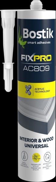 Клей монтажный Bostik Universal на основе каучука бежевый 280 мл 