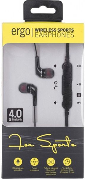 Гарнитура Ergo BT-800 (BT-800BK) black 