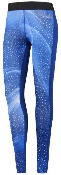 Лосины Reebok Cymatic Print BR2602 S синий