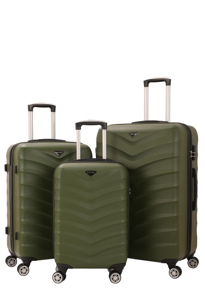 Валіза 42 л хакі MCS V343 на 4 колесах S 20