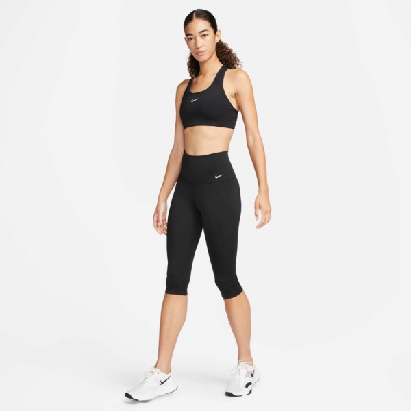 Лосини Nike W NK ONE DF HR CPRI TIGHT DV9024-010 р.L чорний