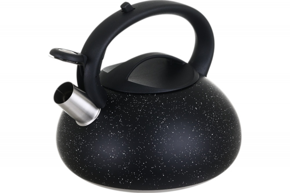 Чайник Flamberg со свистком Vespa черный 3 л