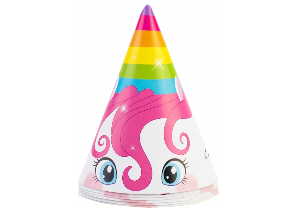 Набор колпаков на голову с резиновой лентой Unicorn Maxi 6 шт.