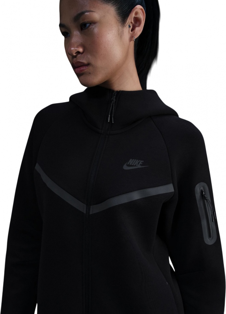 Джемпер Nike W NSW TCH FLC WR FZ HDY 2 HV6747-010 р.XS чорний