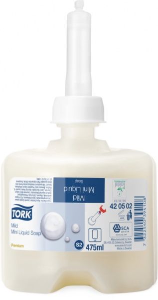 Мило рідке Tork Premium міні кремове 475 мл