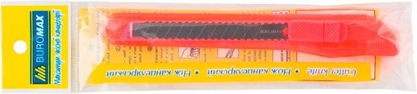 Нож канцелярский Buromax 9 мм (BM.4631) 