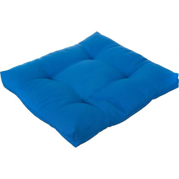 Подушка Indigo стеганая серия Color 40х40х5 см василек
