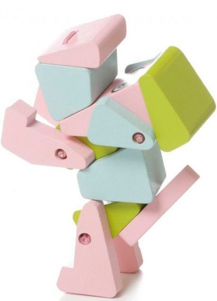 Игрушка деревянная Cubika Собака акробат LA-1
