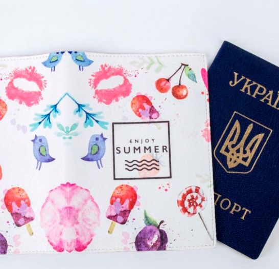 Обкладинка для паспорта Літо 