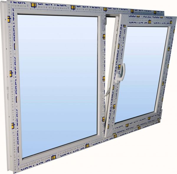 Окно поворотно-откидное OpenTeck DE-LUX 60 1400x900 мм правое 