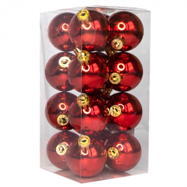 Набор елочных шаров Девилон 250874 d40 мм 16 шт./уп. 