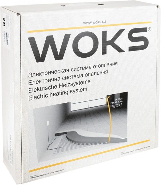 Кабель нагревательный Woks-SR-23-3