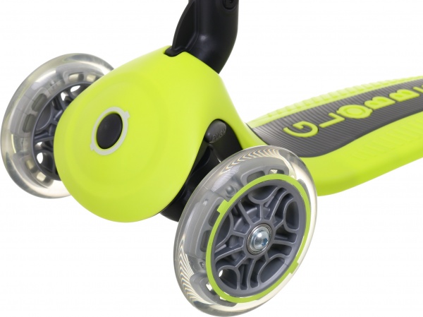Самокат Globber Primo Foldable Lights зеленый 432-106-2 