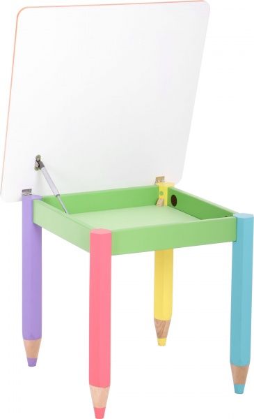 Столик Sweet baby Олівці із пеналом 60x60 см помаранчевий 100017