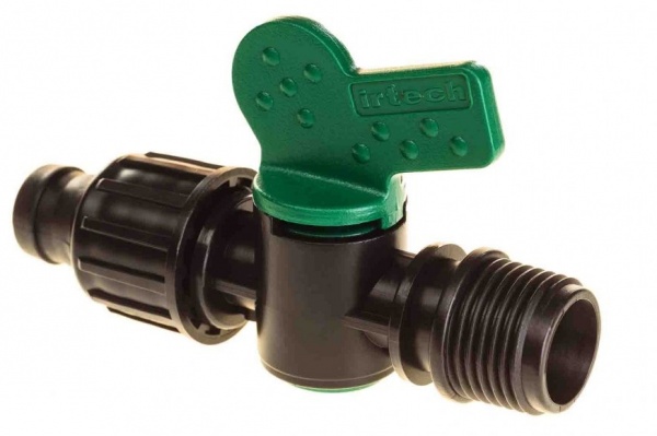 Кран Irtech с наружной резьбой 3/4
