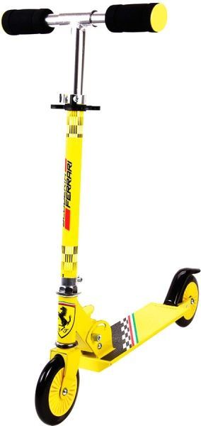 Самокат Ferrari желтый FXK30 