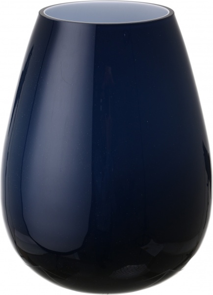 Ваза Wrzesniak Glassworks Tear 22 см темно-синий 