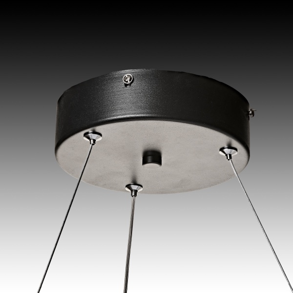 Люстра светодиодная Berger 1x60 Вт черный 7006-PL-60 Black 