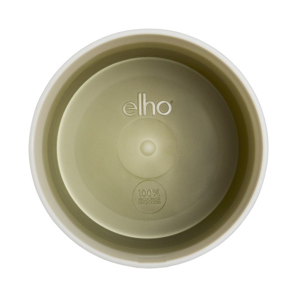 Вазон пластиковий пластик Colour gradient round круглий зелений 2,5 л Elho (550523)