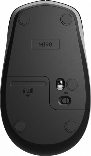 Мишка Logitech M190 Wireless Mid Grey 