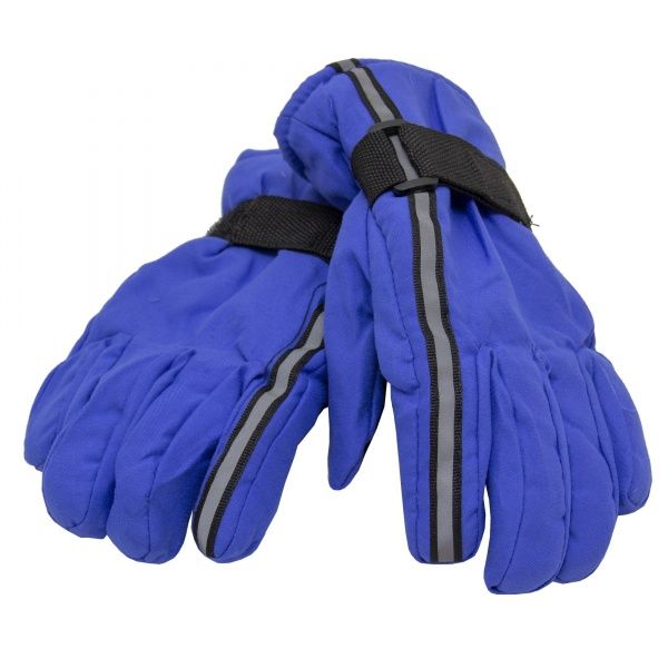 Варежки лыжные детские 23 см голубой 517069 