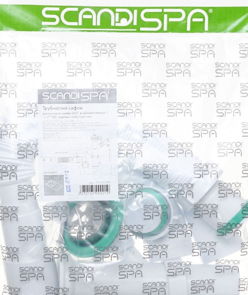 Сифон трубчатый ScandiSPA 40х50 SU13000043