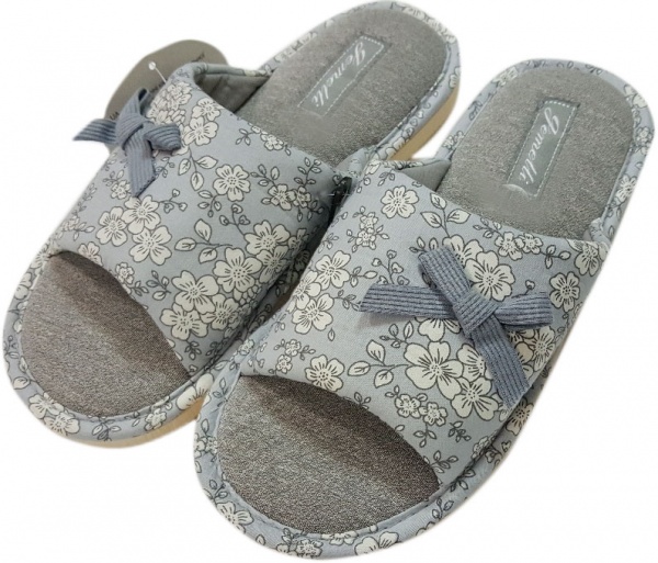 Тапки домашние Gemelli Ранета р.40 серый 