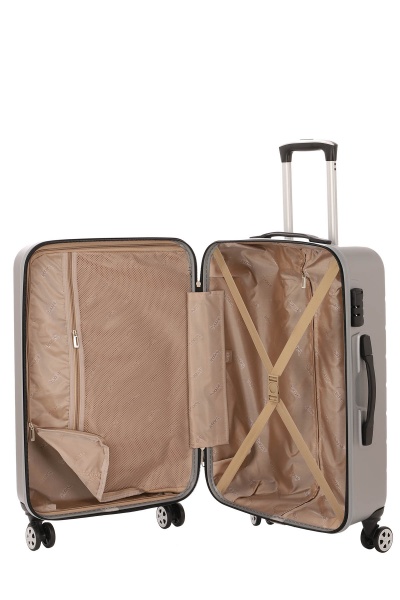 Чемодан 100 л серый MCS V344 на 4 колесах L 28