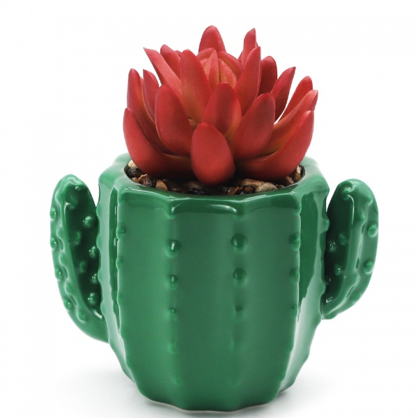 Декорация DH-FLOWERS-15 PINK/GREEN