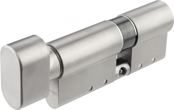 Циліндр Abus KD15 30x40 ключ-вороток 70 мм матовий нікель 2240631704016