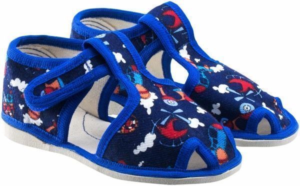 Капці для хлопчиків Экотапок Сандалик новий сині 1085 р.25
