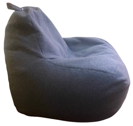 Крісло-мішок Примтекс Плюс Simba M LUX AL-97/OX-312 сірий