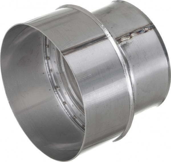 Перехідник димохідний 1 мм нерж Ф120+/150- мм LIRA-LTD 