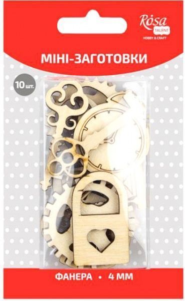 Минизаготовки Mеханизмы 10 шт Rosa Talent 