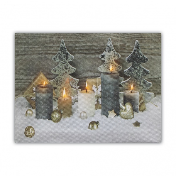 Картина со светлодной подсветкой, 15х20х1,8 см АА 940270 