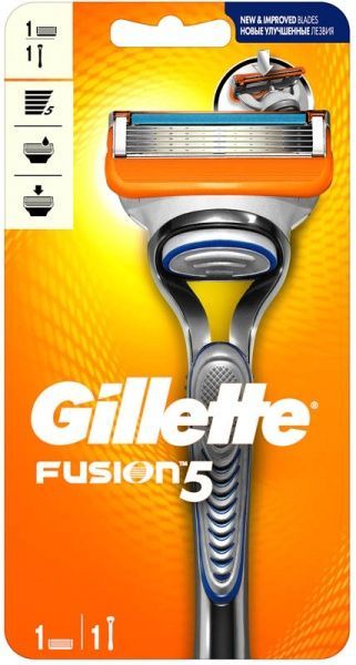 Станок для гоління Gillette Fusion 5 зі змінним картриджем 1 шт.