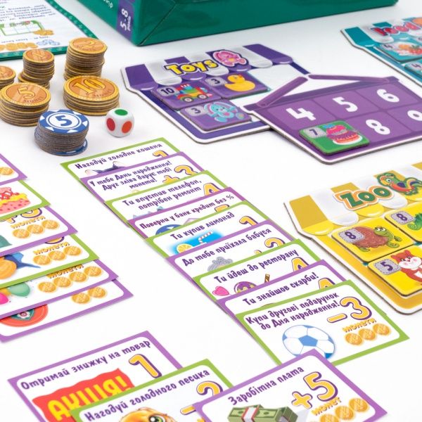 Гра настільна Vladi Toys Фінансики Граємо у крамничку VT2312-06