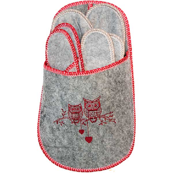 Набор тапочек для гостей New Owl 5 пар