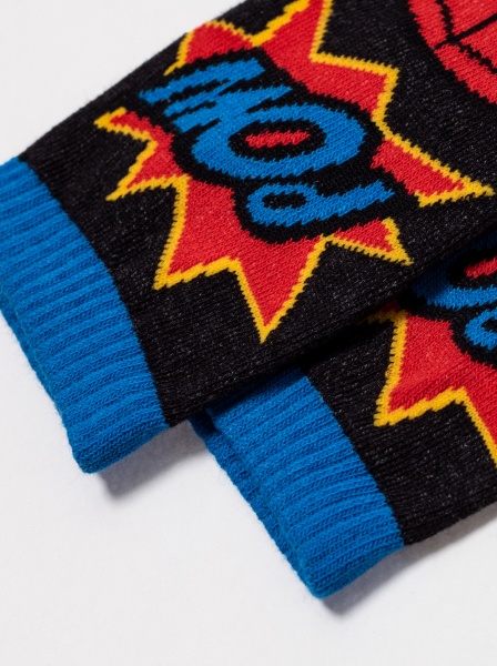 Носки унисекс Conte-Kids Marvel (короткие) 17С-133СПМ 549 р.18 черный 