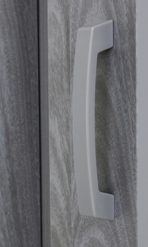 Дверь-гармошка Dverona BS-12V-W31 850 мм серый