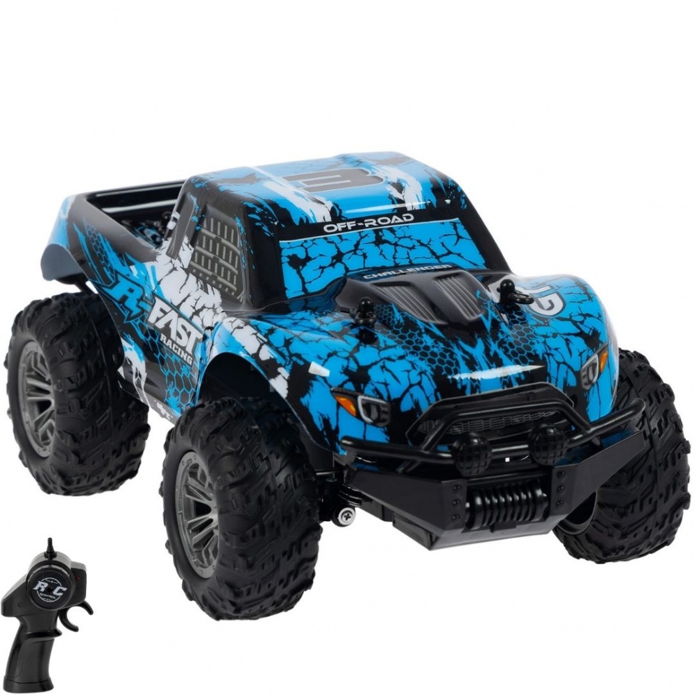 Автомобиль на радиоуправлении OTAMANKO Скоростной вездеход OFF-ROAD RACER синий 1:18 532.02.56