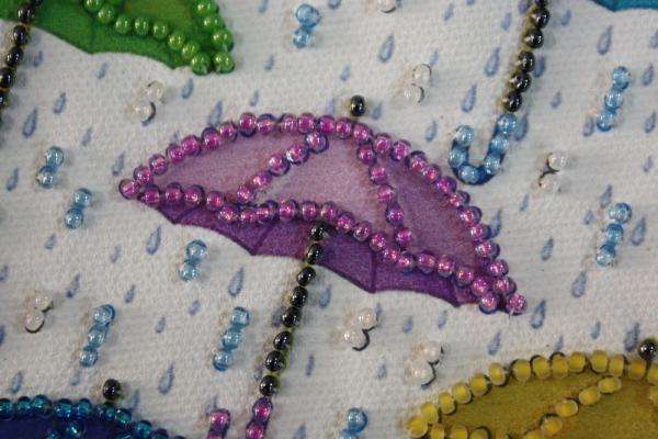 Набор для вышивания бисером «Сумка» Зонтики ACA Абрис Арт 