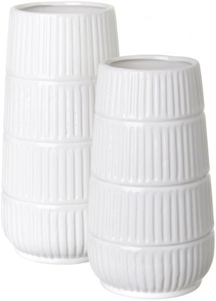 Ваза керамическая белая 13,5x25,9 см Dehua