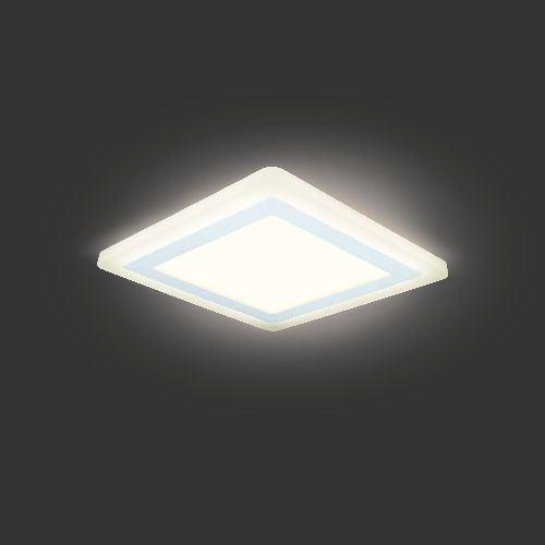 Светильник точечный Gauss Backlight BL124 16 Вт 3000 К белый 